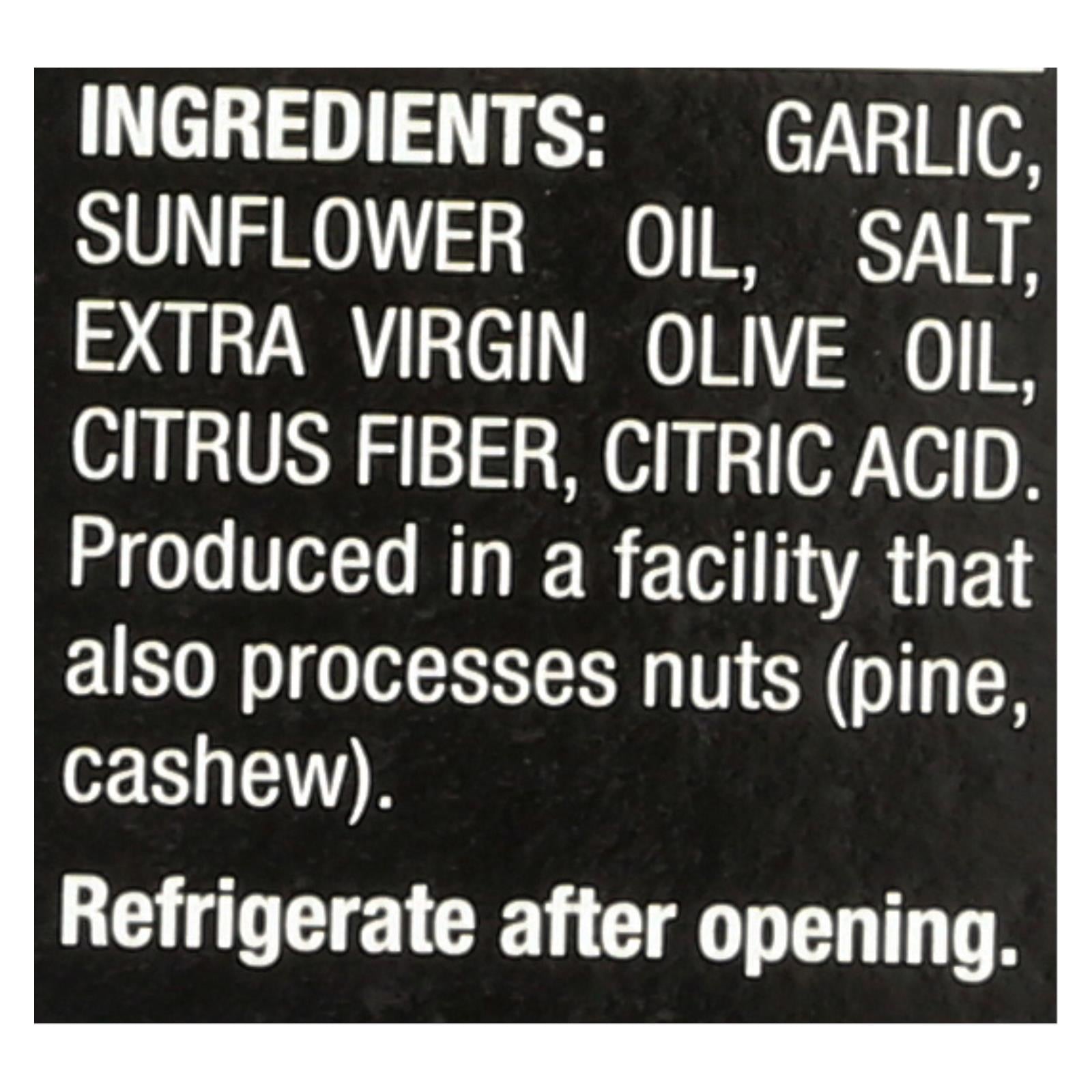 Amore - Garlic Paste - Case Of 12 - 3.15 Oz. - Maras Green