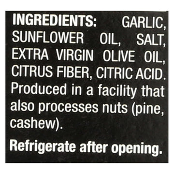 Amore - Garlic Paste - Case Of 12 - 3.15 Oz. - Maras Green