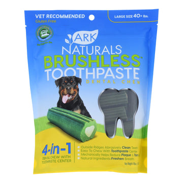 Ark Naturals - Brushless Toothpaste Chew Large - 1 Each - 18 Ounces - Maras Green