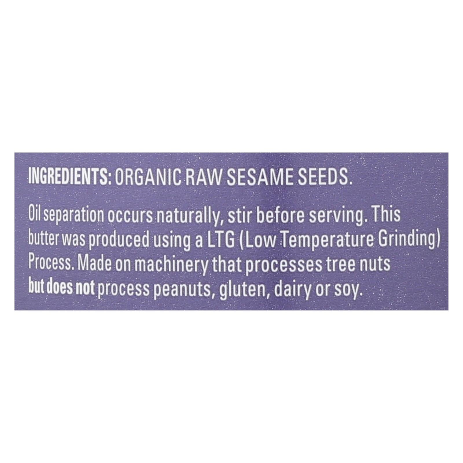 Artisana Butter - Raw Tahini - Case Of 6 - 14 Oz. - Maras Green