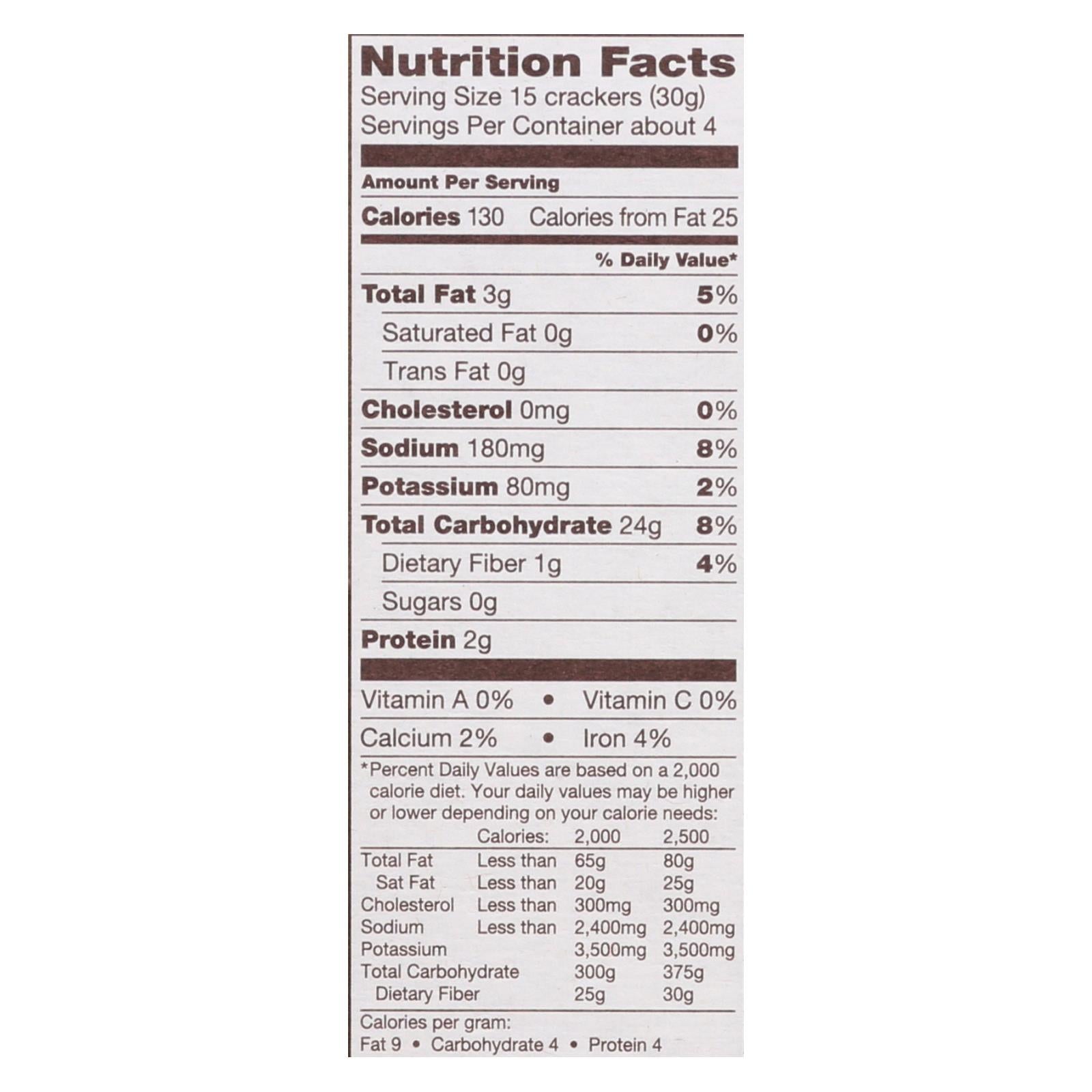 Back To Nature Multi Seed Rice Thin Crackers - Brown Rice Sesame Seeds Poppy Seeds And Flax Seed - Case Of 12 - 4 Oz. - Maras Green