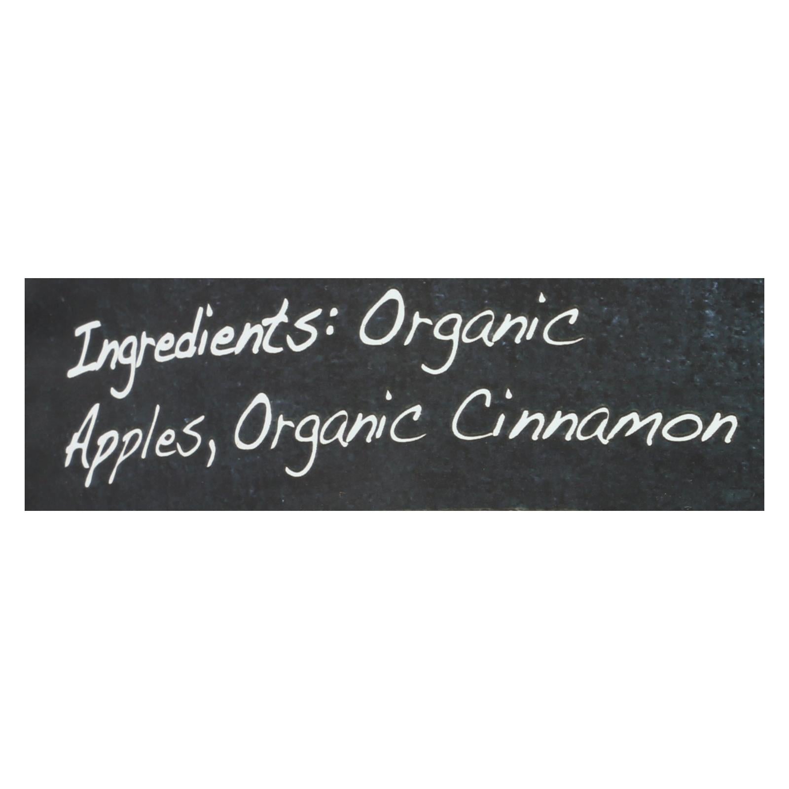 Bare Fruit Apple Chips - Organic - Crunchy - Simply Cinnamon - 3 Oz - Case Of 12 - Maras Green