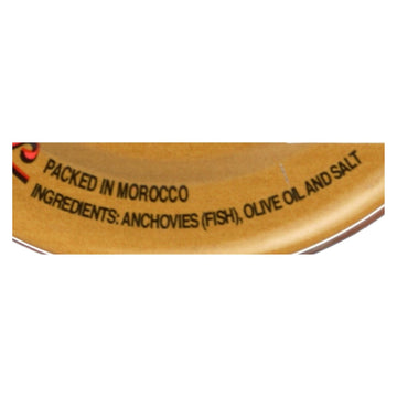Bellino Anchovies - Oil - Flat - Case Of 12 - 4.25 Oz - Maras Green