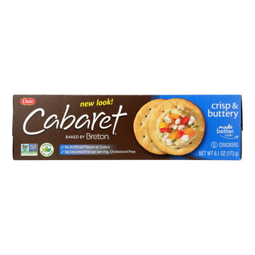 Breton/dare - Crackers Cabaret - Case Of 12 - 6.1 Oz - Maras Green