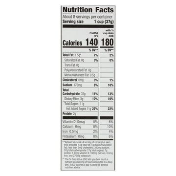Cascadian Farm Organic Cereal - Fruitful Os - Case Of 10 - 10.2 Oz - Maras Green