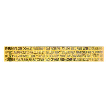Chocolove - Cup Peanut Butter Dark Chocolate - Case Of 10 - 1.2 Ounces - Maras Green