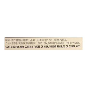 Chocolove Xoxox - Premium Chocolate Bar - Dark Chocolate - Rich - 3.2 Oz Bars - Case Of 12 - Maras Green