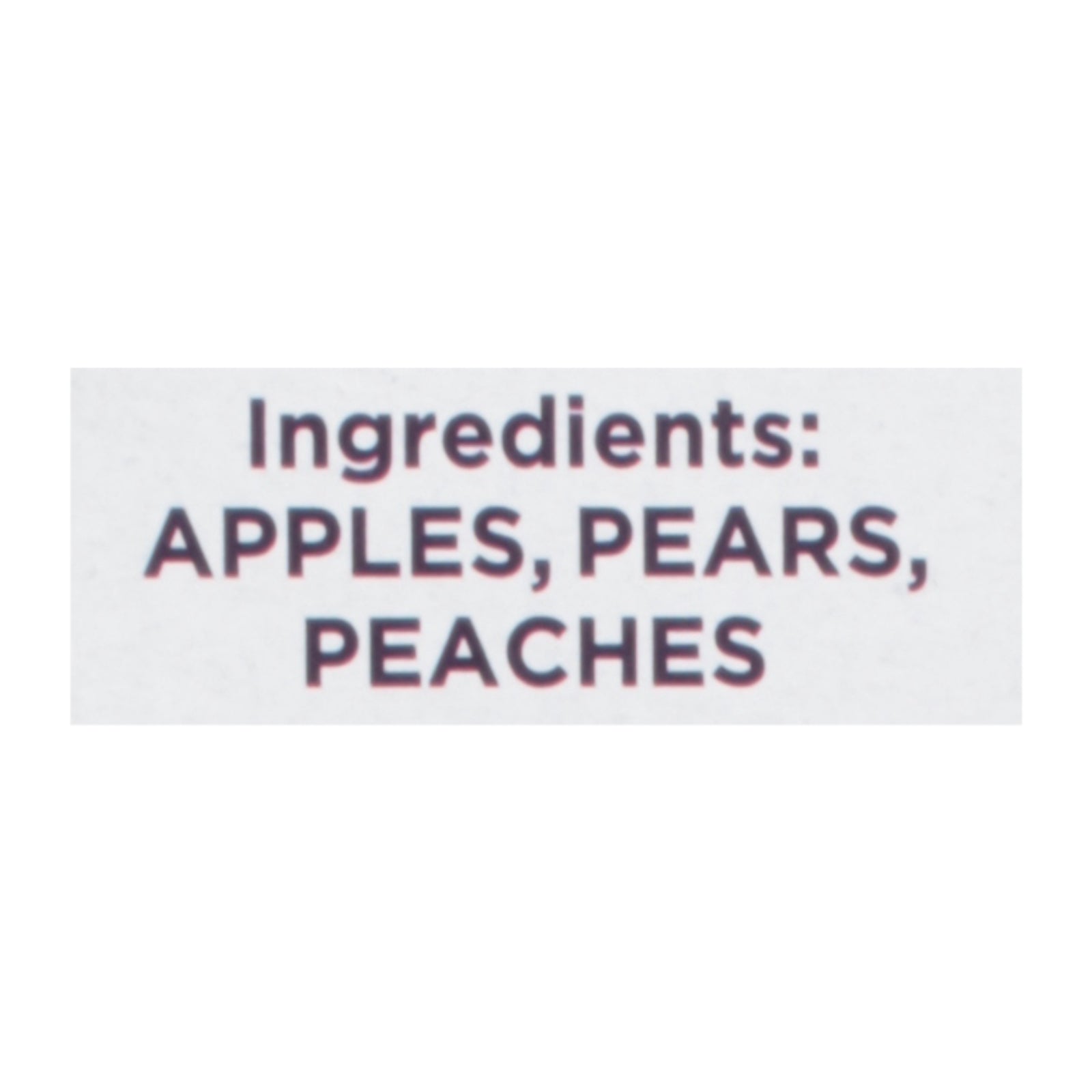 Chum Fruit Bites - Fruit Bites Peach 4pk - Case Of 6 - 2.8 Oz - Maras Green