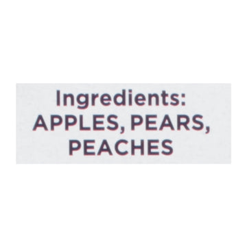 Chum Fruit Bites - Fruit Bites Peach 4pk - Case Of 6 - 2.8 Oz - Maras Green