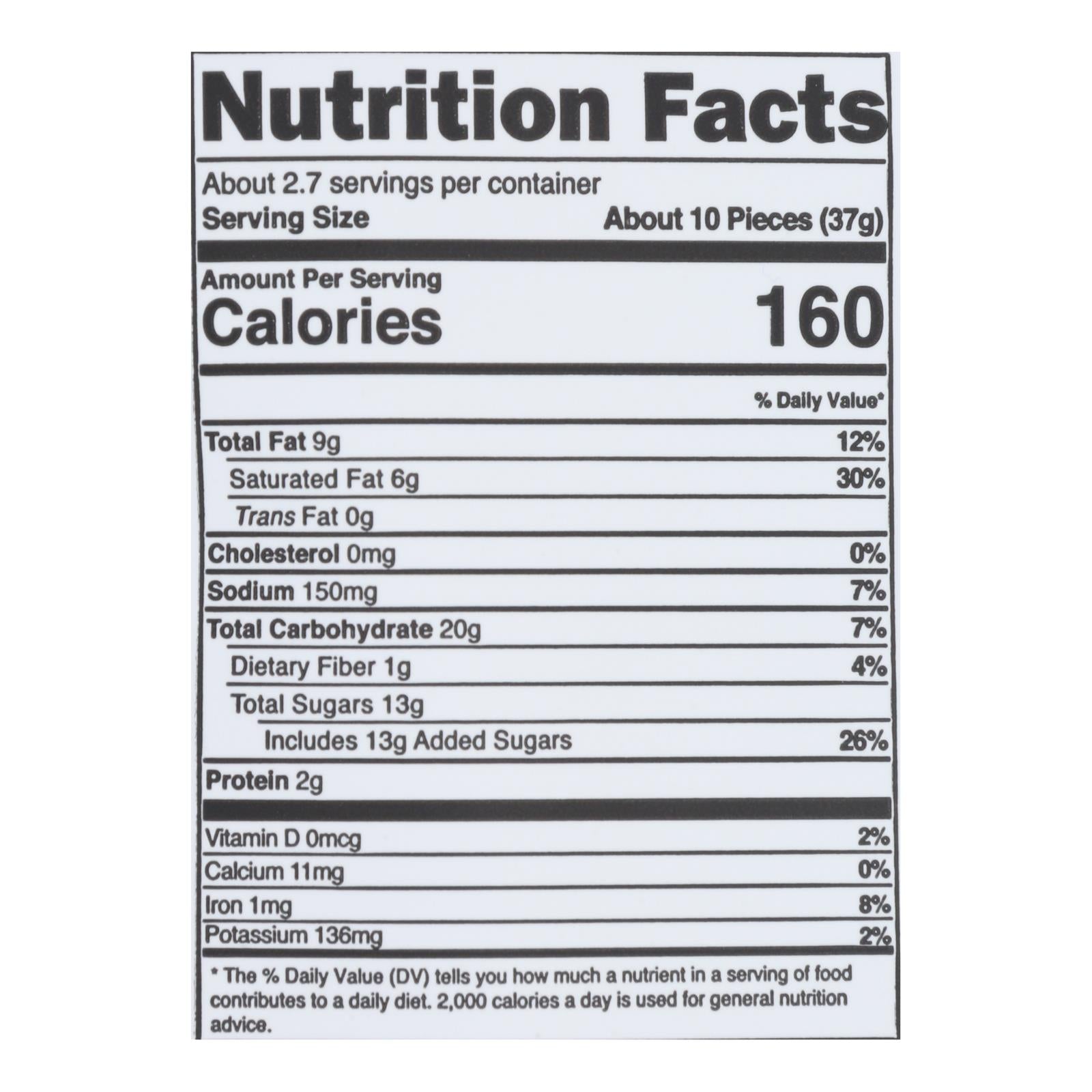 Cocomel - Carmel Bite - Organic - Sea Salt - Case Of 6 - 3.5 Oz - Maras Green