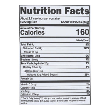 Cocomel - Carmel Bite - Organic - Sea Salt - Case Of 6 - 3.5 Oz - Maras Green