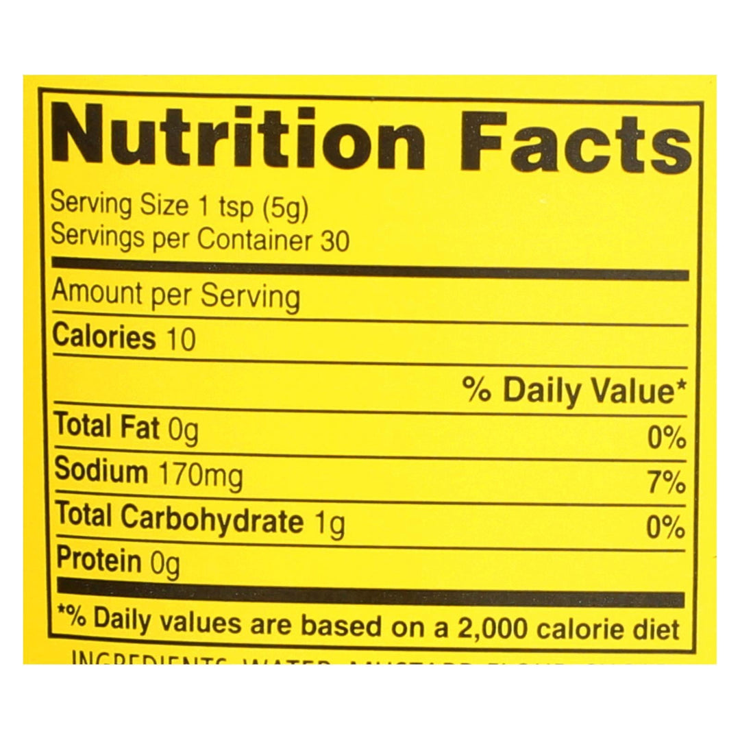 Colman Original English Mustard - Case Of 6 - 5.3 Oz. - Maras Green