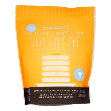 Cup 4 Cup - Gluten Free Baking Mix - Pancake & Waffle - Case Of 6 - 2 Lb. - Maras Green