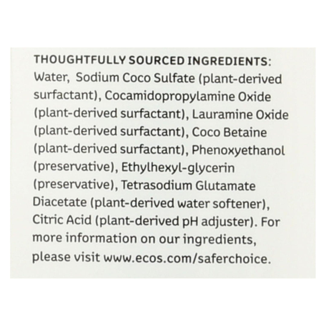 Earth Friendly Dishmate - Free And Clear - Case Of 6 - 25 Fl Oz - Maras Green