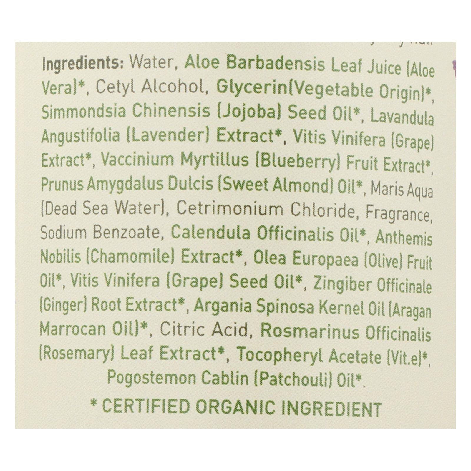 Ecolove Conditioner - Purple Fruit Conditioner For Colored And Very Dry Hair - Case Of 1 - 17.6 Fl Oz. - Maras Green