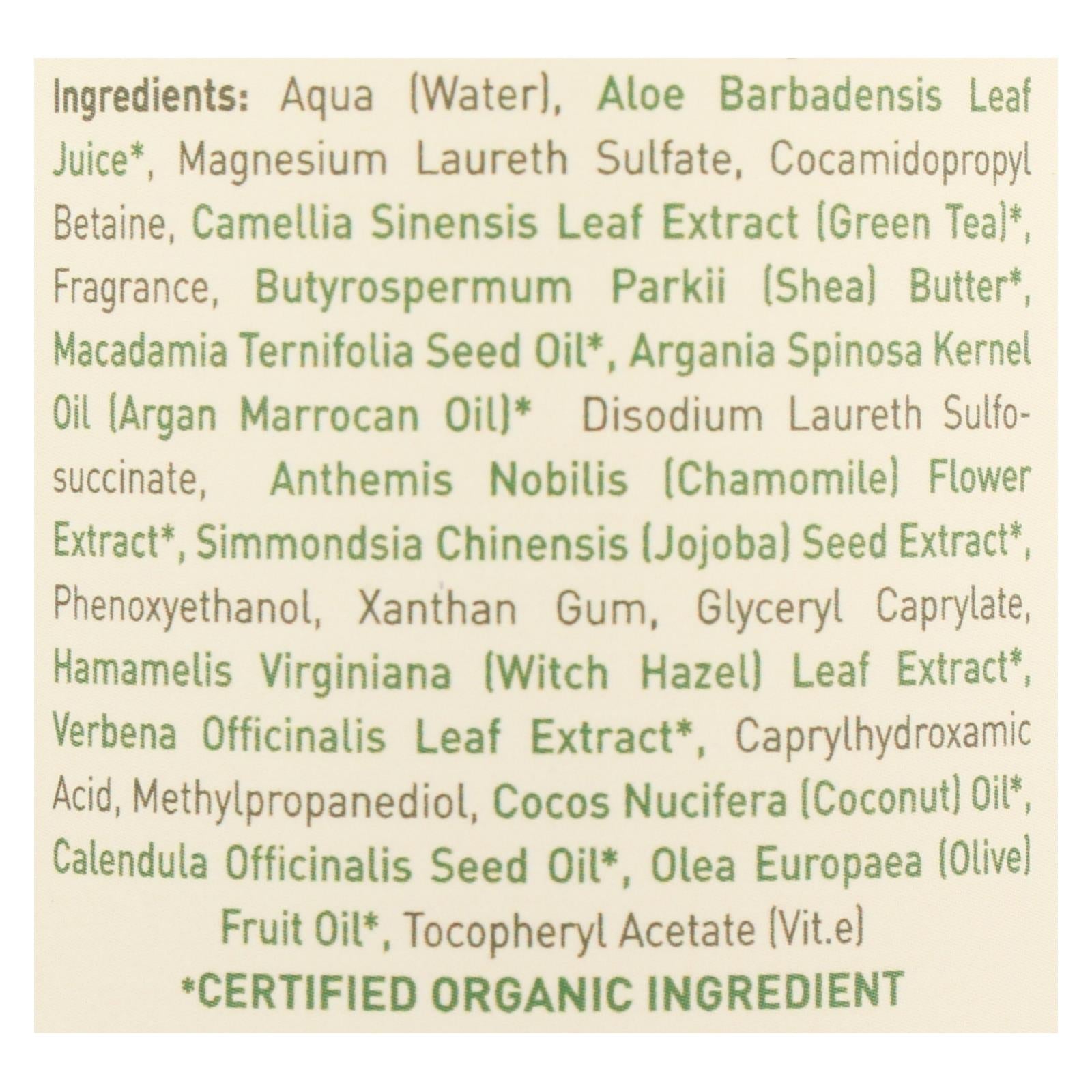 Ecolove - Shampoo Nut Int Cr Srt Hair - 1 Each - 17.6 Oz - Maras Green