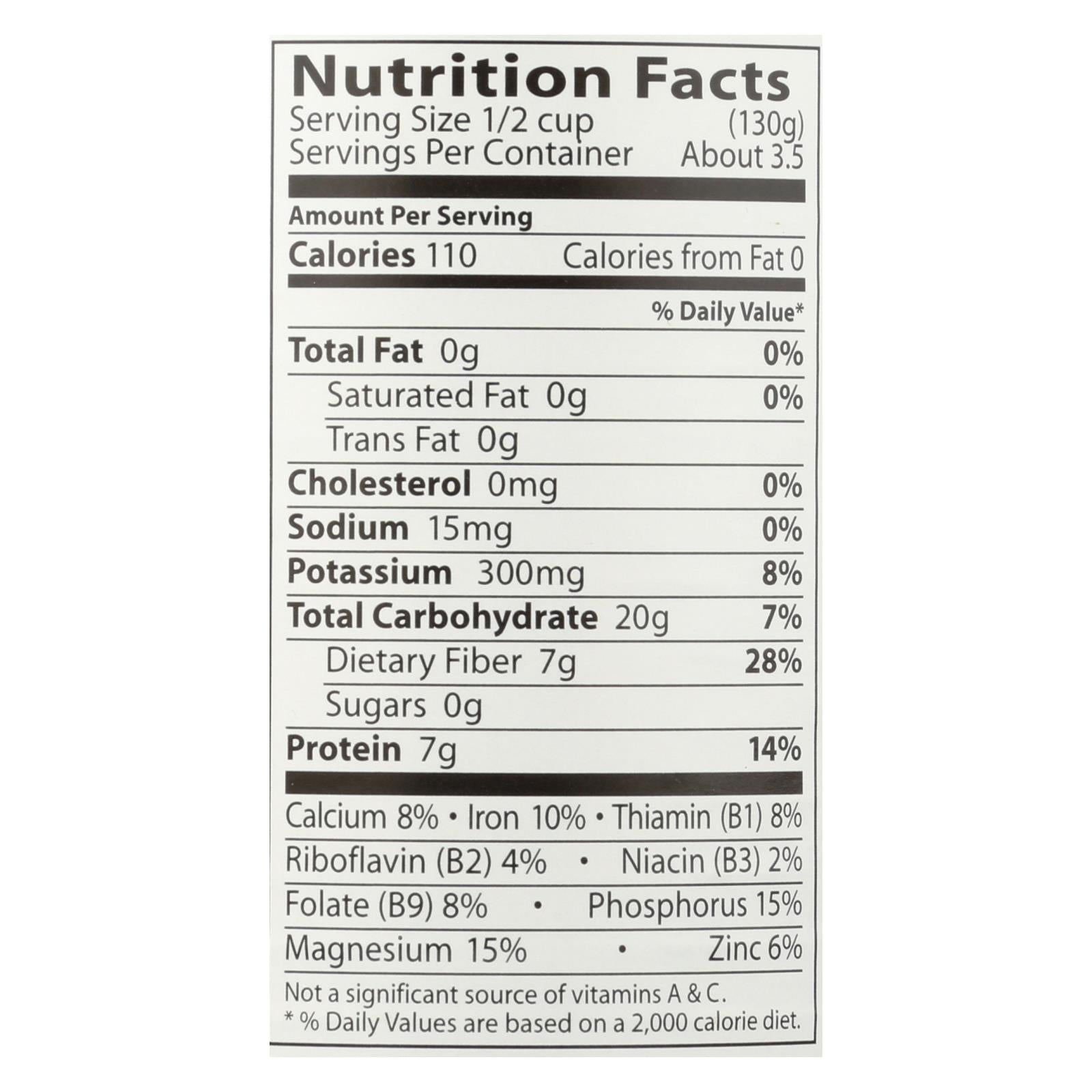 Eden Foods Navy Beans - Organic - Case Of 12 - 15 Oz. - Maras Green