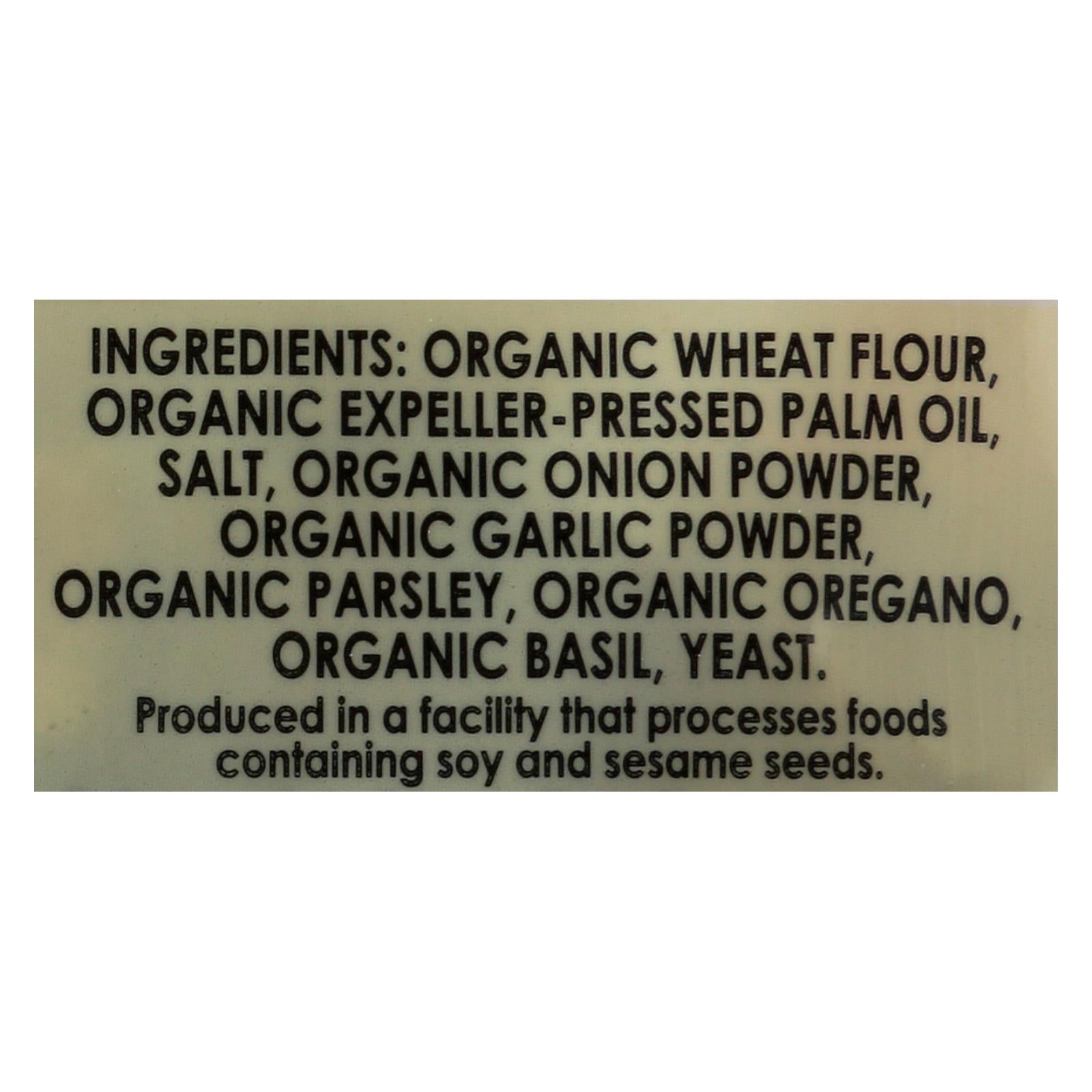 Edward And Sons Organic Croutons - Italian Herbs - Case Of 6 - 5.25 Oz. - Maras Green