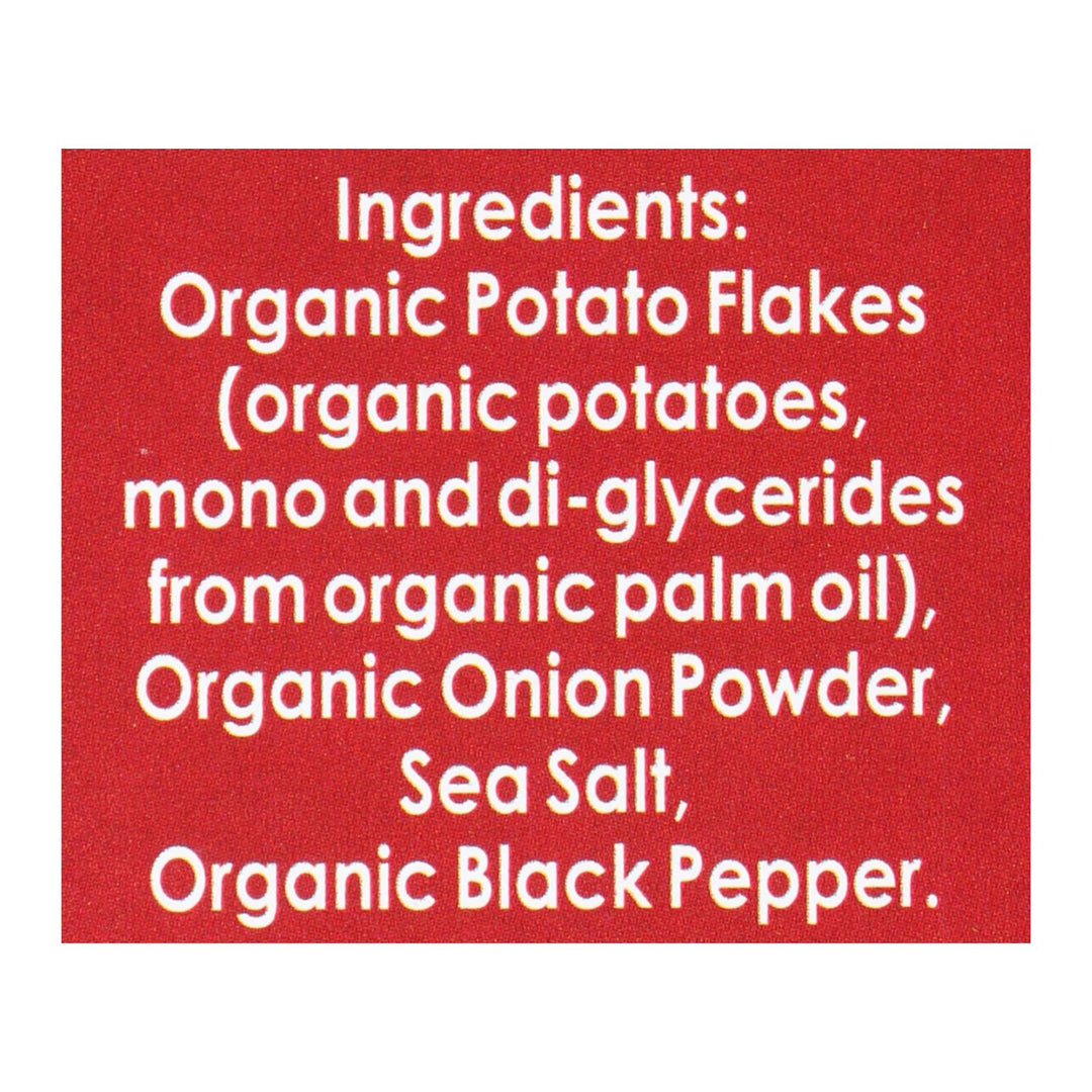 Edward And Sons Organic Mashed Potatoes - Home Style - Case Of 6 - 3.5 Oz. - Maras Green