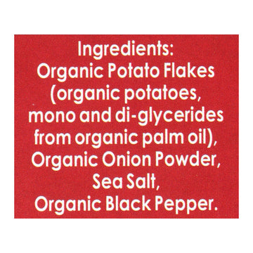 Edward And Sons Organic Mashed Potatoes - Home Style - Case Of 6 - 3.5 Oz. - Maras Green