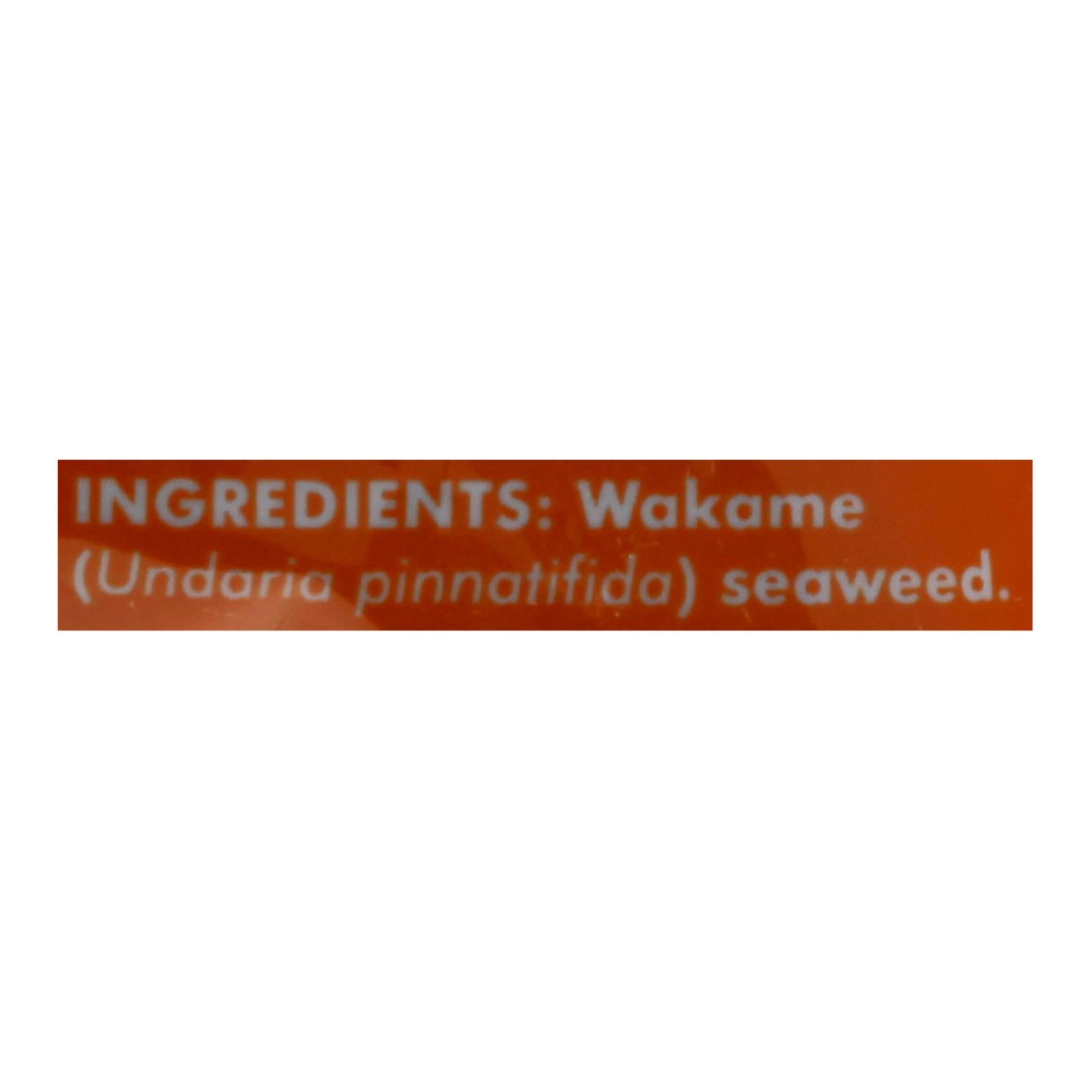 Emerald Cove Sea Vegetables - Pacific Wakame - Silver Grade - Ready To Use - 1.76 Oz - Case Of 6 - Maras Green