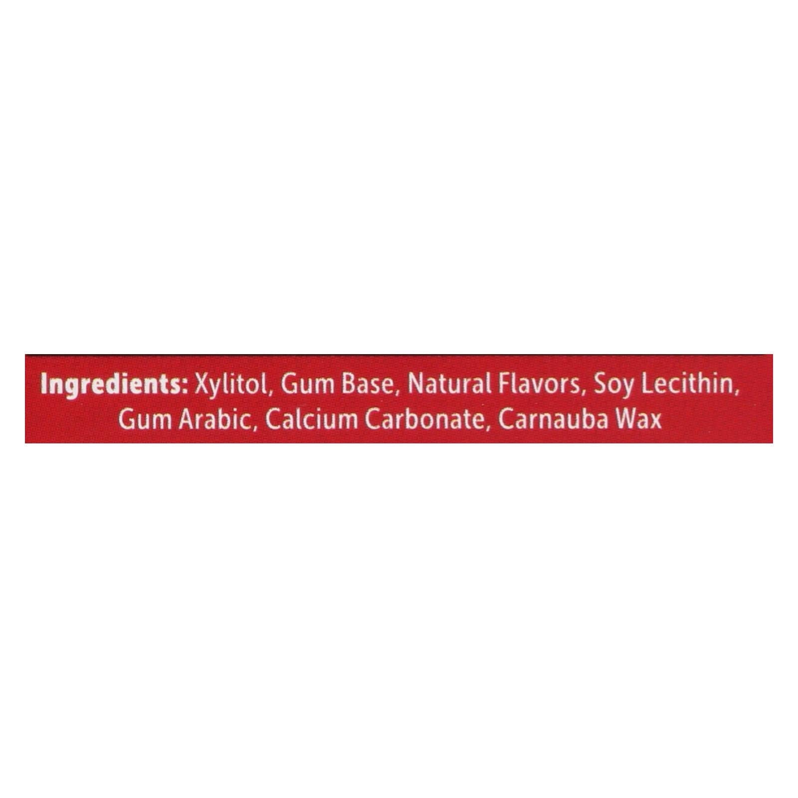 Epic Dental - Xylitol Gum - Cinnamon - Case Of 12 - 12 Pack - Maras Green