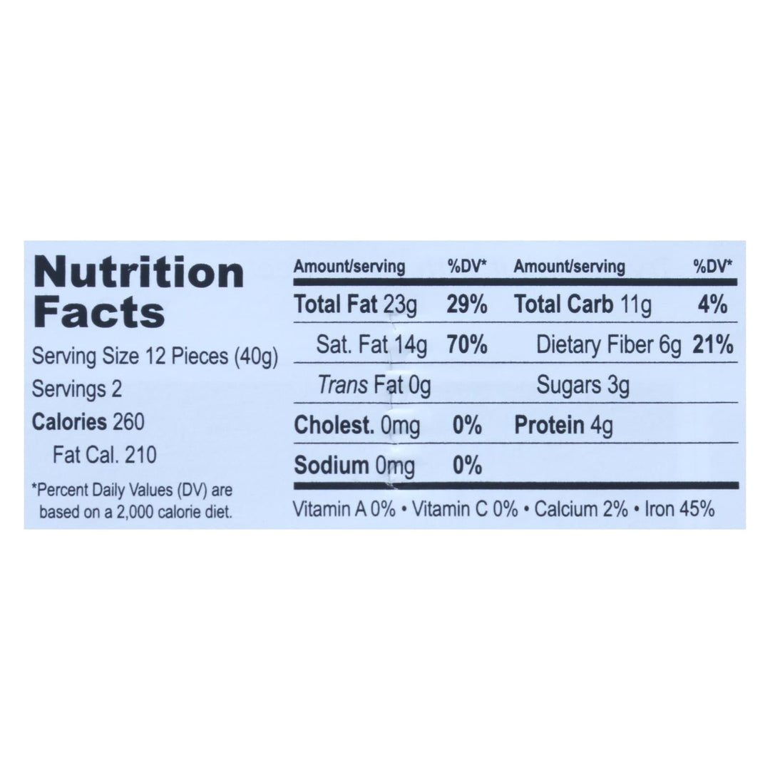 Equal Exchange - Bar Dark Chocolate 92% - Case Of 12 - 2.8 Oz - Maras Green