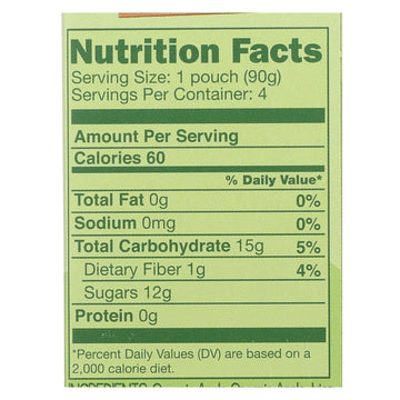 Gogo Squeeze Applesauce - Apple Cinnamon - Case Of 12 - 3.2 Oz. - Maras Green