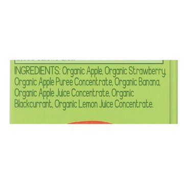 Gogo Squeeze Applesauce - Apple Strawberry - Case Of 12 - 3.2 Oz. - Maras Green