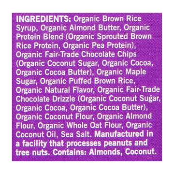 Gomacro - Kids Macrobar Chocolate - chip Cookie Dough - Cs Of 7 - 6.3 Oz - Maras Green