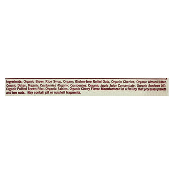 Gomacro Organic Macrobar - Cherries And Berries - 2 Oz Bars - Case Of 12 - Maras Green