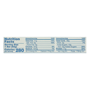 Gomacro Organic Macrobar - Peanut Protein - 2.3 Oz Bars - Case Of 12 - Maras Green