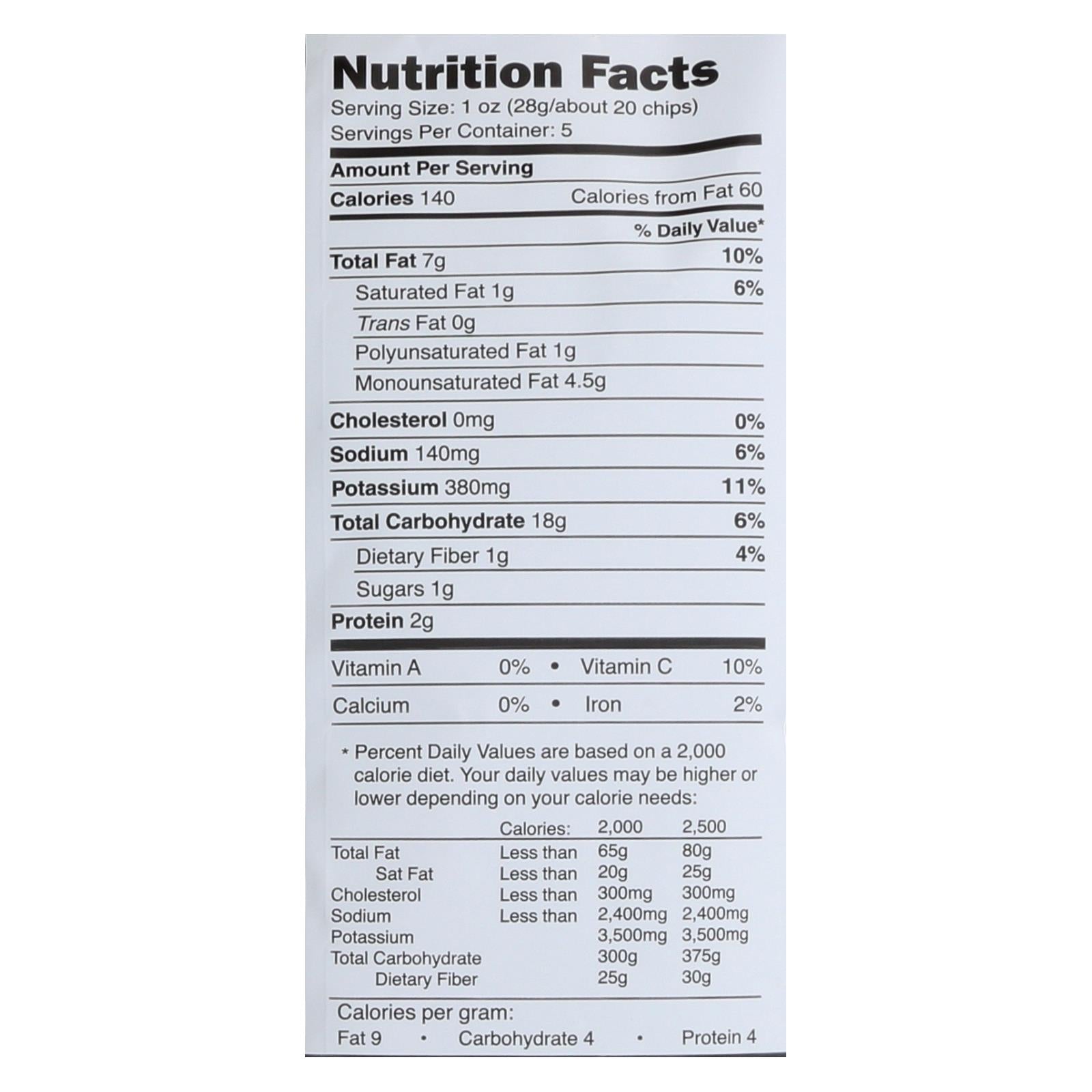Good Health Kettle Chips - Avocado Oil Jalapeno - Case Of 12 - 5 Oz. - Maras Green