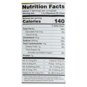 Good Health Sea Salt Veggie Chips - Case Of 10 - 6.25 Oz - Maras Green