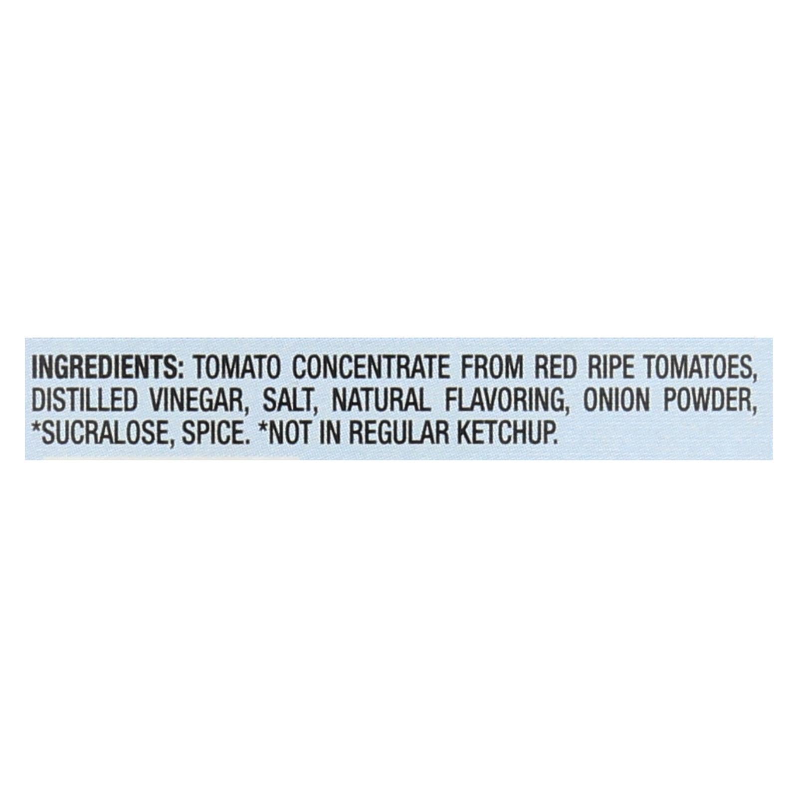 Heinz Ketchup, Reduced Sugar - Case Of 6 - 13 Oz - Maras Green