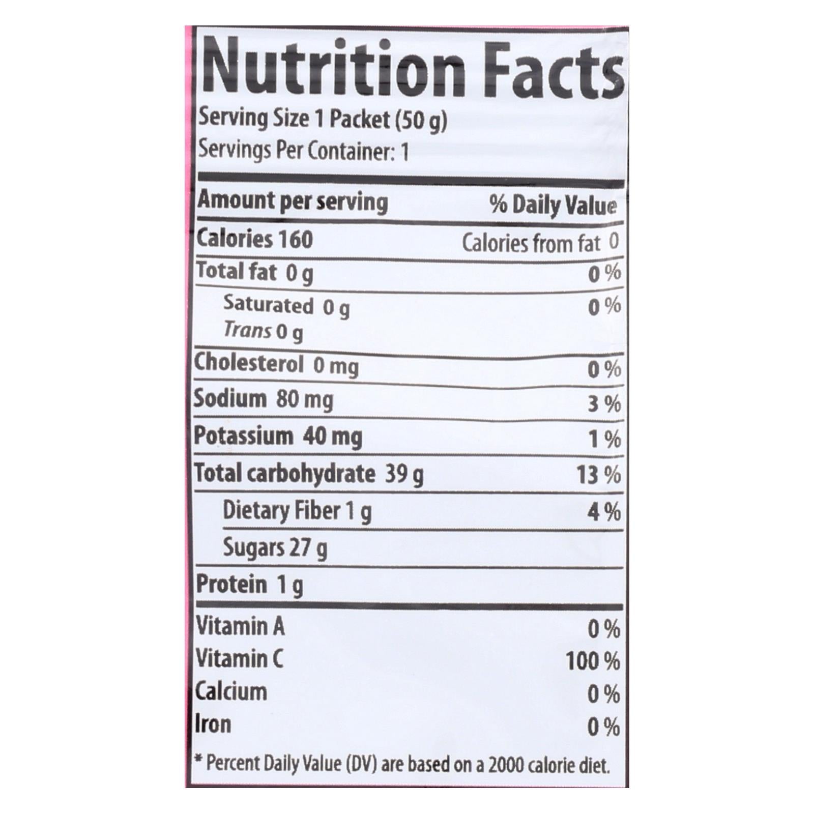 Honey Stinger Energy Chews - Pink Lemonade - Case Of 12 - 1.8 Oz. - Maras Green
