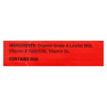 Horizon Organic Dairy Organic Low Fat 1 % Milk - Aseptic - 12/8 Fl Oz - Maras Green
