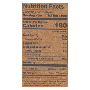 Hu - Dark Chocolate Bar Cashew Butter Orange Vanilla - Case Of 12 - 2.1 Oz - Maras Green