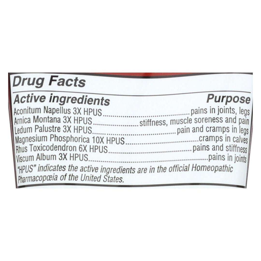 Hylands Homeopathic Leg Cramps - Ointment - 2.5 Oz - Maras Green