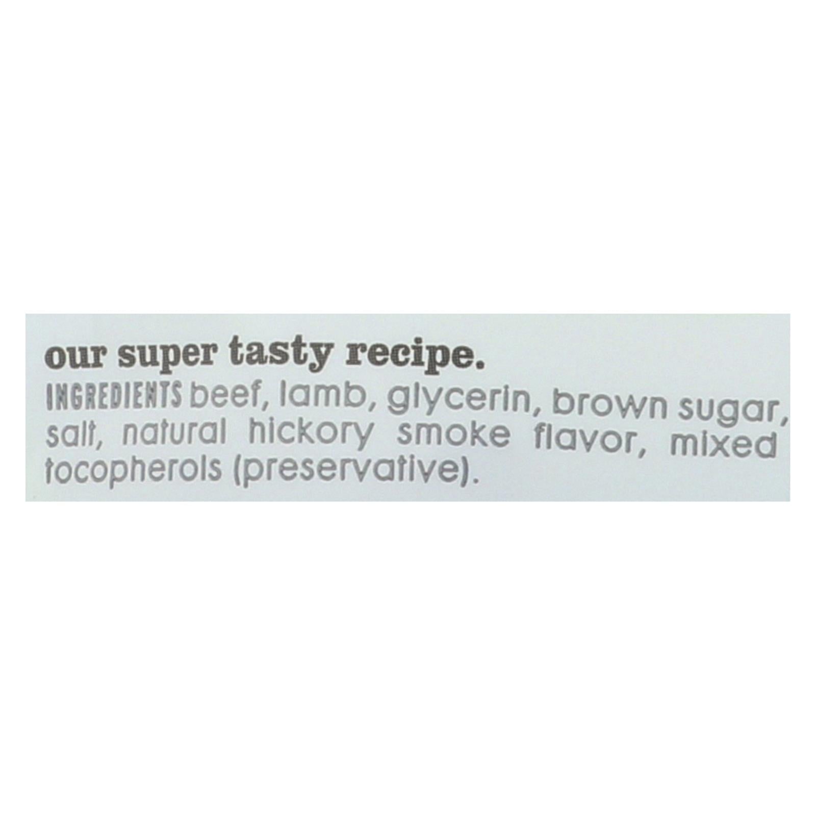 I And Love And You Nice Beef + Lamb Jerky Bites Dog Treats - Case Of 6 - 4 Oz - Maras Green