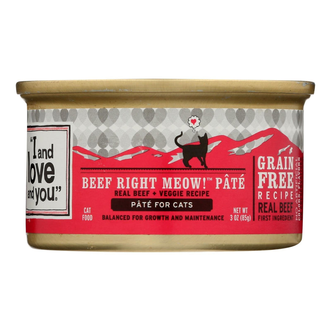 I And Love And You Wholly Cow - Wet Food - Case Of 24 - 3 Oz. - Maras Green