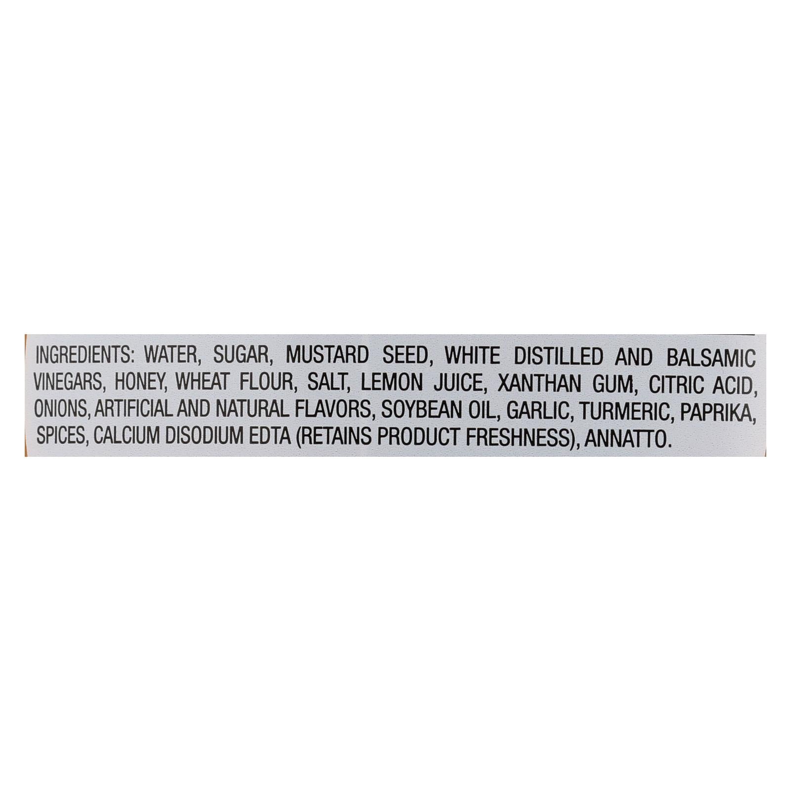 Inglehoffer - Mustard - Sweet Hot - 10.25 Oz - Case Of 6 - Maras Green