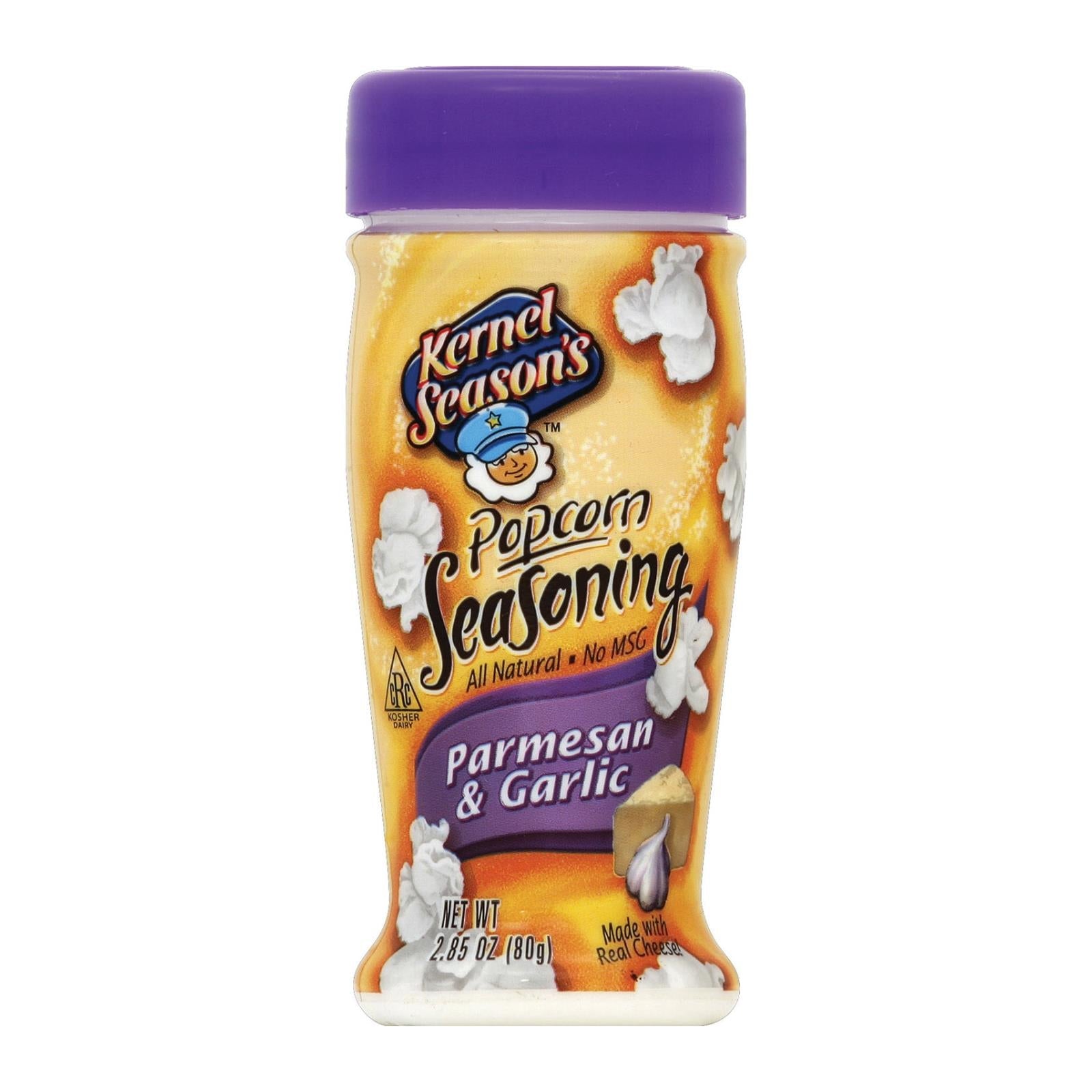 Kernel Seasons Popcorn Seasoning - Parmesan Garlic - Case Of 6 - 2.85 Oz. - Maras Green