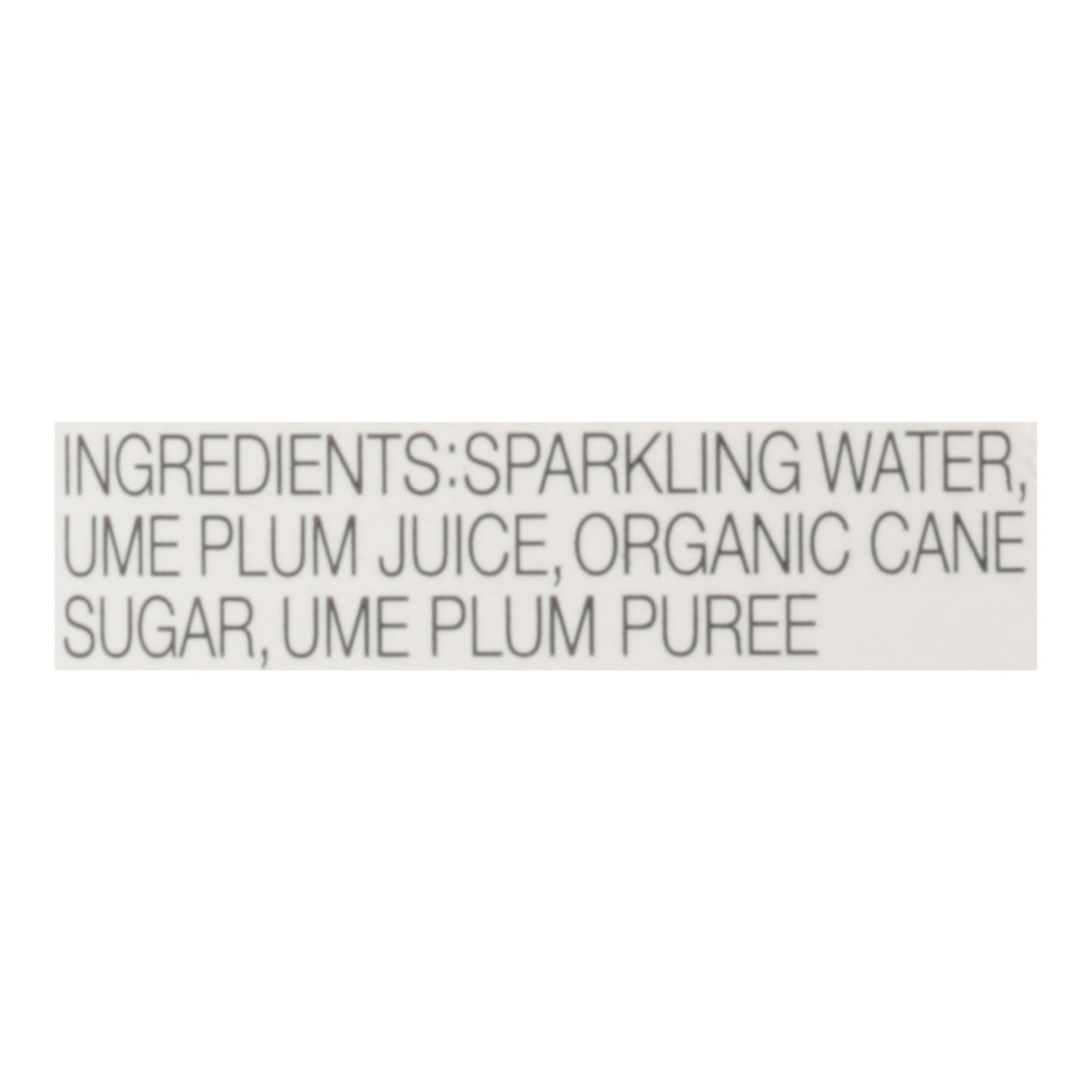 Kimino - Sparkling Ume Juice - Case Of 12 - 8.45 Fz - Maras Green
