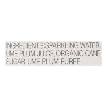 Kimino - Sparkling Ume Juice - Case Of 12 - 8.45 Fz - Maras Green