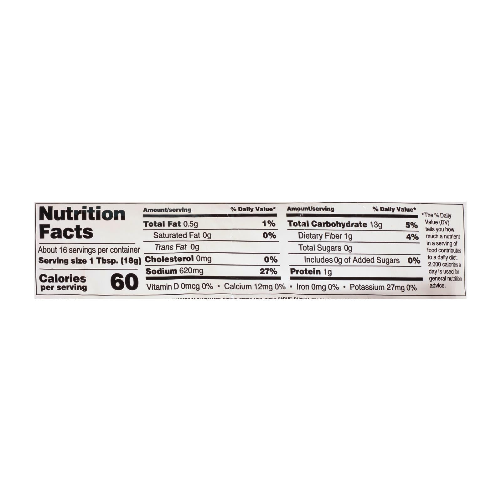 La Fish Fry Seasoned Crispy - Breading Mix - Case Of 12 - 10 Oz. - Maras Green