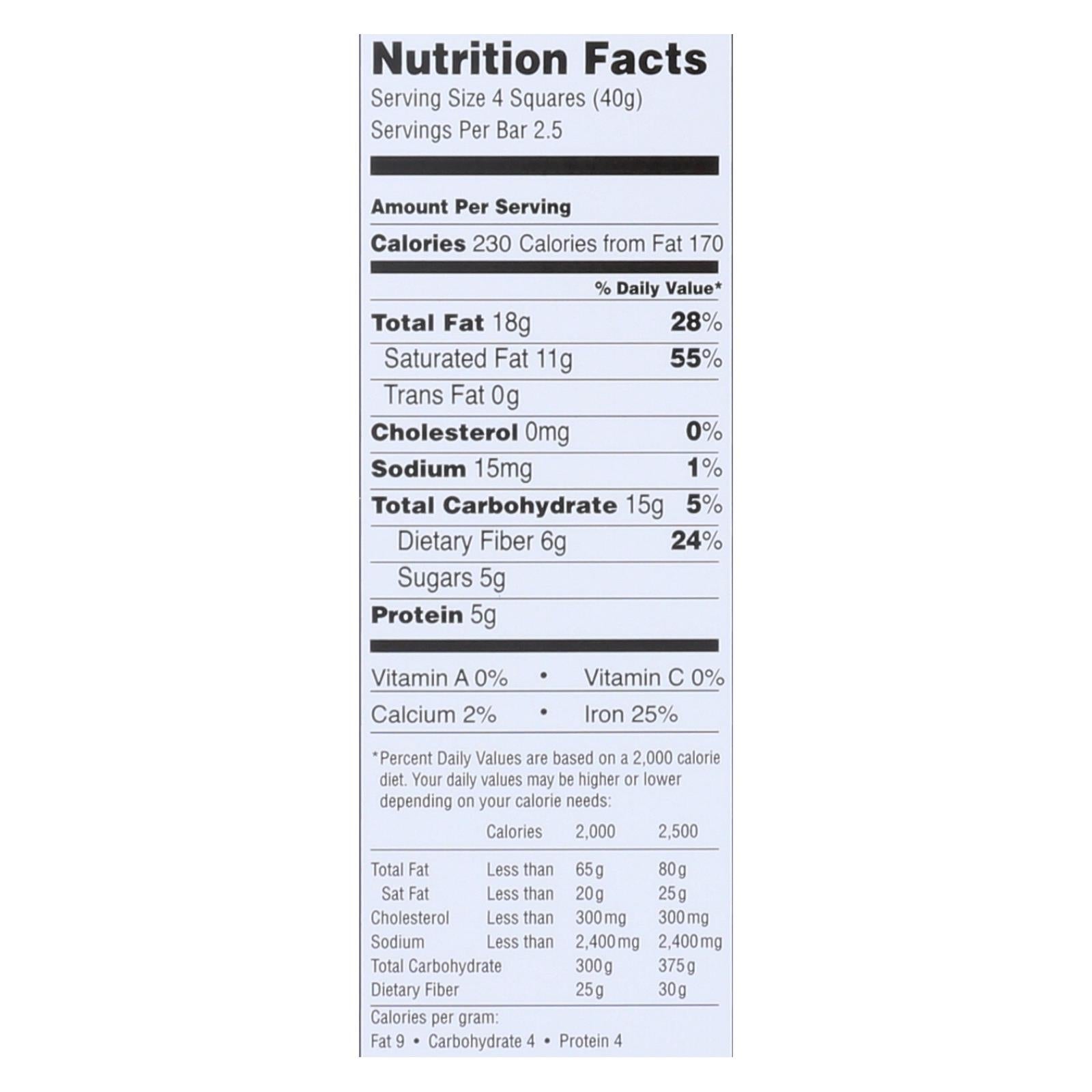 Lindt Chocolate Bar - Dark Chocolate - 85 Percent Cocoa - Extra Dark - 3.5 Oz Bars - Case Of 12 - Maras Green