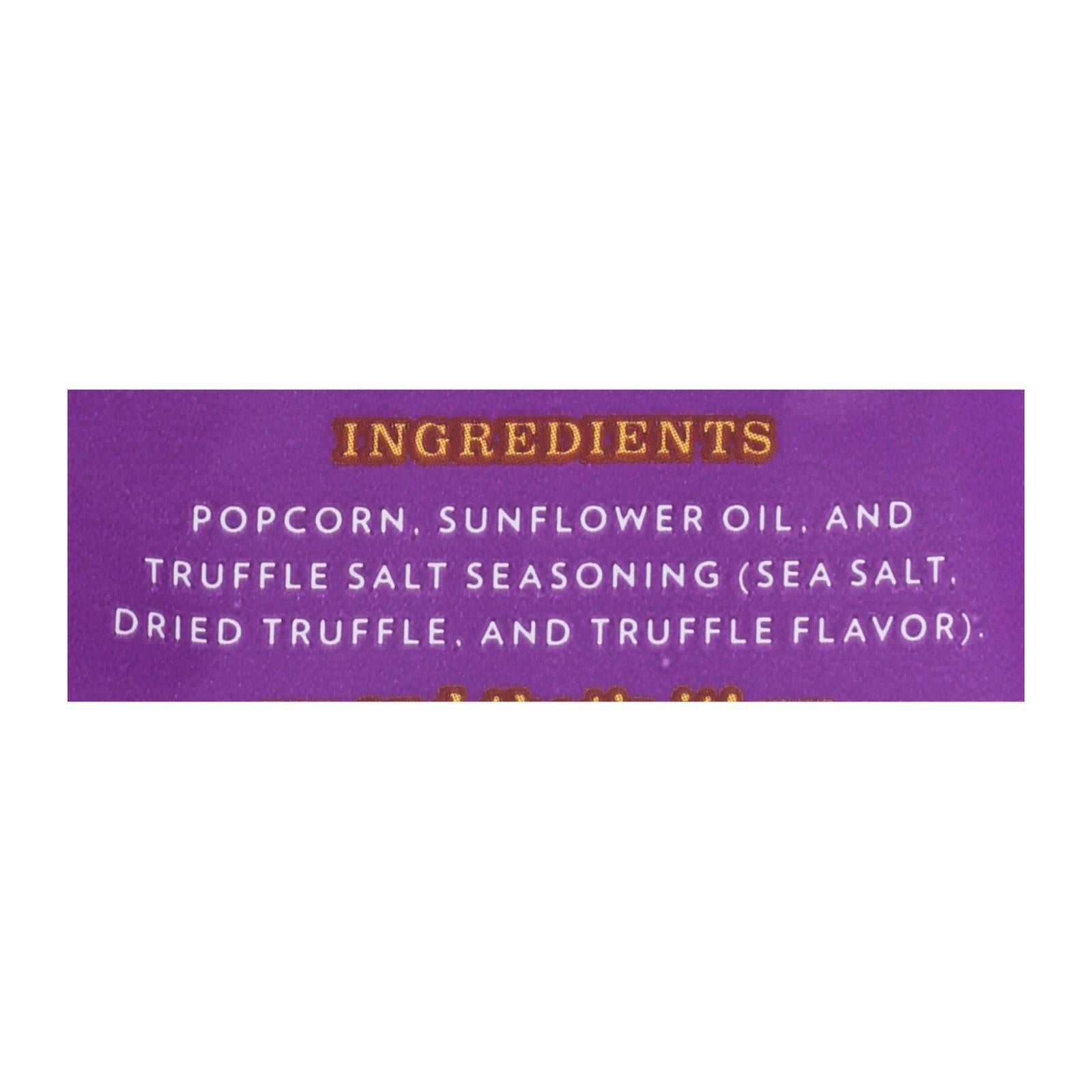 Live Love Pop Truffle Salt Delicious Gourmet Popcorn - Case Of 24 - 1.0 Oz - Maras Green