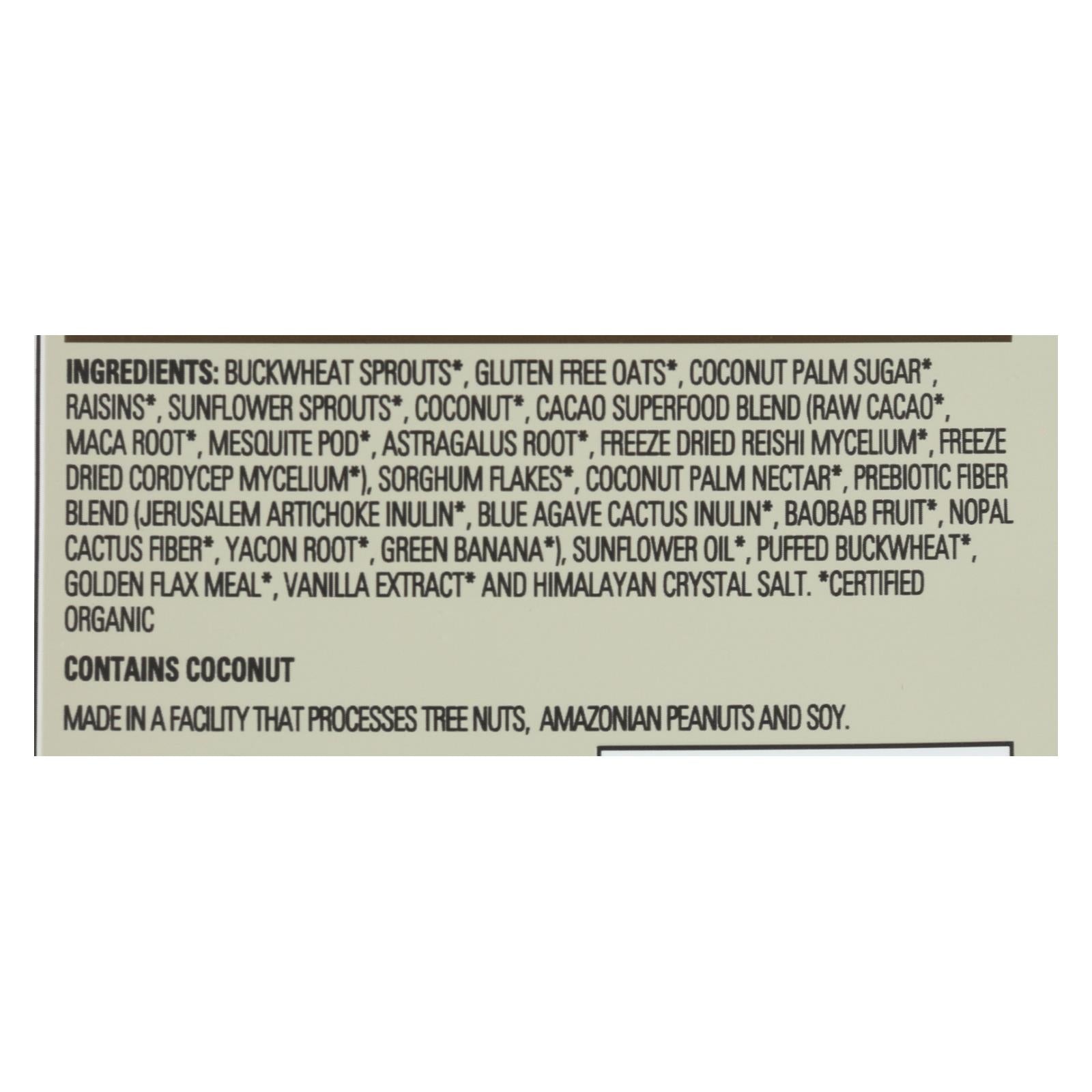 Living Intentions Cereal - Organic - Superfood - Cacao Crunch - 9 Oz - Case Of 6 - Maras Green