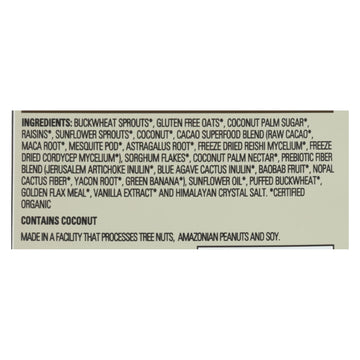 Living Intentions Cereal - Organic - Superfood - Cacao Crunch - 9 Oz - Case Of 6 - Maras Green